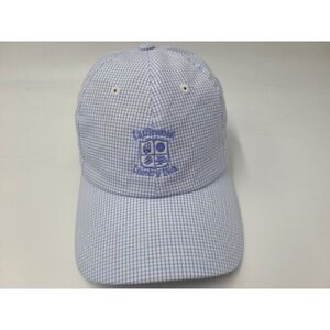 Castlewood Country Club Golf Course Stripes Adjustable Hat Cap Men Women Blue